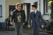 (4. Staffel) - Andreas Kringge (Maximilian Grill, r.) weiß seit Micks (Henning Baum, l.) Dienstquittierung eines ganz genau: Ohne seinen ehemaligen Partner will er nicht mehr weiterarbeiten. Da gelingt es ihm, Mick mit einem Trick zur Rückkehr zu bewegen ...