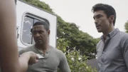 Junior Reigns (Beulah Koale, l.); Adam Noshimuri (Ian Anthony Dale, r.)