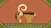 Der Steinbock auf meiner Schmusedecke hat ein Problem: Er ist richtig wütend!