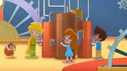 Der kleine Prinz und die Kinder stellen fest, dass ohne die Hilfe der Rose viel zu tun ist.
