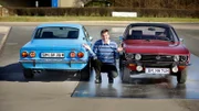 Manfred Henning aus Frechen sammelt Opel Mantas aus den 70er Jahren.