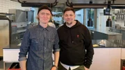 v.li.: Pierre M. Krause und Tim Mälzer