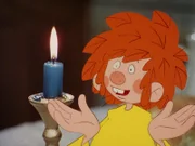 Meister Eder bekommt Besuch von seiner Schwester und ihrer Tochter Bärbel. Das Mädchen spielt mit Pumuckls Bettchen und seiner Schaukel, was dem Kobold gar nicht gefällt.