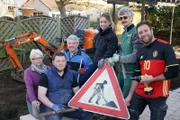 V.l.: Mama Veronika, Henrik, Papa Harald, Tochter Eva, Ralf und Claus.