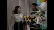 L-R: Hilary Banks (Karyn Parsons), Wills (Will Smith)