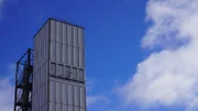 Die „Hydroskin“ am Forschungshochhaus der Universität Stuttgart.
