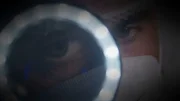 Augen in Großaufnahme