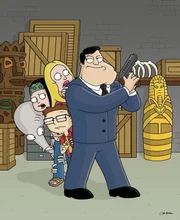(v.li.) Rodger, Haylay, Francine, Steve und Stan