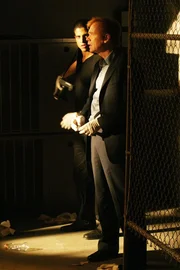 Lt. Horatio Caine (David Caruso, re.), Eric Delko (Adam Rodriguez)