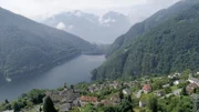 Der Stausee von Vogorno.