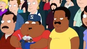Cleveland Brown Jr. (vorne, 2.v.l.); Cleveland Brown (r.)