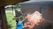 Annie Durham launching a firebomb into the home of Bottoms