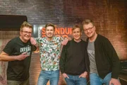 L-R: Thorsten Bär, Simon Stäblein, Till Reiners, Maxi Gstettenbauer