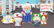 Eric (l.), Stan (2.v.l.), Kyle (2.v.r.), Kenny (r.)