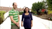 Kerstin und Tobias wollen einen Schwimmteich anlegen.
