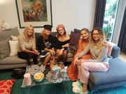 V.l.: Rosita, Tanja, Anna, Emma-Sophia, Kandidatin Julia