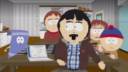 L-R: Towelie, Sharon, Randy, Shelly, Stan