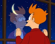 Nachdem die gesamte Crew auf die Erde gestürzt ist, verbleibt Leela in einem irreversiblen Koma. Fry ist verzweifelt und in tiefer Trauer ...
