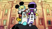 On left: Micky Maus