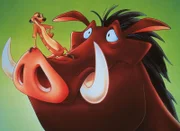 Während Timon und Pumbaa darüber sinnieren, wie gut es ihnen im südamerikanischen Regenwald geht, ziehen dunkle Wolken auf.