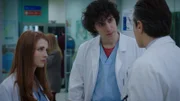 Carolina Fanti (Beatrice Grannò), Riccardo Bonvegna (Pierpaolo Spollon) und Marco Sardoni (Raffaele Esposito).