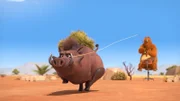 v.li.: Warzenschwein und Grizzy