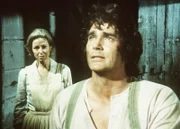 Caroline (Karen Grassle, l.) und ihr Mann Charles (Michael Landon, r.) verstehen die Welt nicht mehr ...