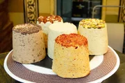 Das Halva-Königreich in Jerusalem verkauft 101 verschiedene Halva-Geschmacksrichtungen.