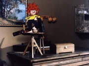 Pumuckl will Schreiner werden.