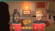 Captain Carol Freeman und Commander Jack Ransom