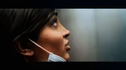Recreation - Saleh's sister in the elevator.