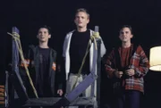 L-R: Reese (Justin Berfield), Francis (Christopher Masterson), Malcolm (Frankie Muniz)