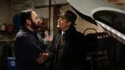 Addison Wen (David Shih, l.) und Raymond 'Red' Reddington (James Spader, r.)