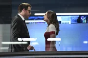 "Dirty Little Secrets"-- Bull works with J.P. Nunnelly (Eliza Dushku) on the first of three cases to repay her for defending Benny at trial. However, they clash over their client, a computer cloud company that is battling the F.B.I. to retain privacy over their client flies that could help identify the source of a recent eco-terrorist attack, on BULL, Tuesday, May 16 (9:00-10:00 PM, ET/PT) on the CBS Television Network. Pictured L-R: Michael Weatherly as Dr. Jason Bull and Eliza Dushku as J.P. Nunnelly Photo: Dave Russell/CBS Ã?Â©2017 CBS Broadcasting, Inc. All Rights Reserved