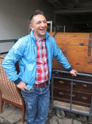 Trödelprofi Mauro Corradino hat gut lachen.
