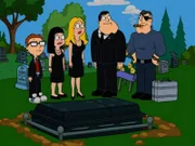 L-R: Steve, Hayley, Francine, Stan, Jack Smith