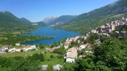 Blick auf den Lago di Barrea.