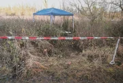 Osnabrück, nahe der Gedenkstätte "Augustaschacht": Hier wird eine Leiche gefunden.