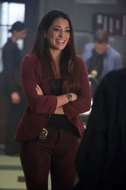 "Where There's Smoke" Det. Jamie Lovato (Natalie Martinez) works with the team to stop serial arsonist Leonard Brooks after he begins using fire against people from his dark past, on CSI: NY, Friday, Oct. 5 (8:00-9:00 PM, ET/PT) on the CBS Television Network.  Photo: Michael Desmond/CBS Ã?Â© 2012 CBS Broadcasting, Inc. All Rights Reserved.