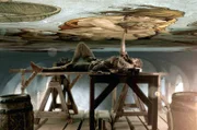 In jahrelanger harter Arbeit erschafft Michelangelo (Jochen Paletschek) die weltberühmten Fresken der Sixtinischen Kapelle.