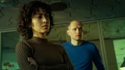 Noch ganz am Anfang der Ermittlungen: Maja Kaminiski (Sabrina Amali) und Hagen Dudek (Bernhard Conrad).