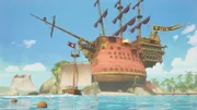 Die ehrwürdige Pirate Academy ist auf einer riesigen, alten Galeone untergebracht, an einer kleinen, einsamen Insel liegt.