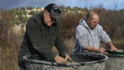 L-R: Rob Towner und Dave Turin suchen nach Gold.