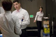 (v.l.n.r.) Henry Pollard (Adam Scott); Don Ronald (Ken Marino); Casey Klein (Lizzy Caplan)