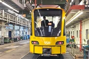Betriebshof Heslach der Stuttgarter Straßenbahnen, SSB. Hier beginnt Carsten Strähle seinen Dienst als Stadtbahnfahrer.