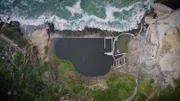 Sutro Baths war bei seiner Eröffnung im Jahr 1896 das größte Hallenbad der Welt. Heute sind seine Ruinen in der Nähe von San Francisco eine beliebte Touristen-Attraktion.