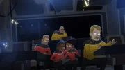 L-R: Commander Jack Ransom, Lieutenant Shaxs, Captain Carol Freeman, Beckett Mariner und Lt. Commander Andarithio Billups