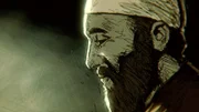 Osama Zeichnung nah