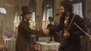 Momente der Geschichte Staffel 2 EP Wendepunkte: Spielszene Engels und Marx treffen sich.