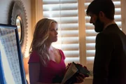 On left: Madeline Mackenzie (Reese Witherspoon) and on right Ed Mackenzie (Adam Scott)
